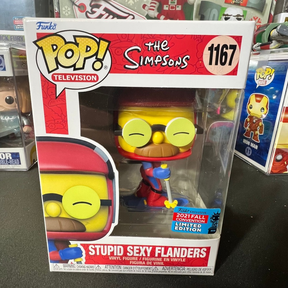 Funko Pop The Simpsons Stupid Sexy Flanders 1167 2021 Fall Convention Exclusive